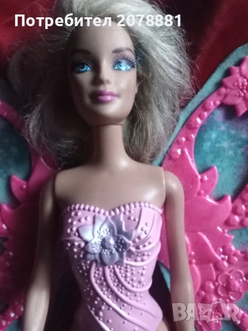 Колекционерска кукла Барби фея, снимка 3 - Кукли - 53366303