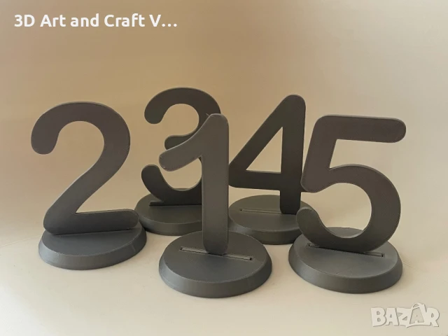 Табелки с номера на маси, снимка 10 - Сватбени аксесоари - 50755417