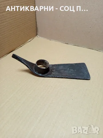 Соц Стара Ръчно Кована Каластирка Мотичка., снимка 2 - Антикварни и старинни предмети - 49338074