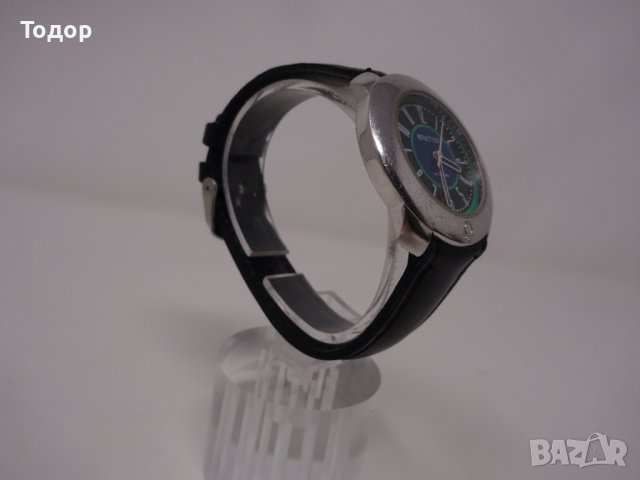 Кварцов часовник BENETON с механизъм BULOVA, 6 камъка, снимка 4 - Дамски - 38340331