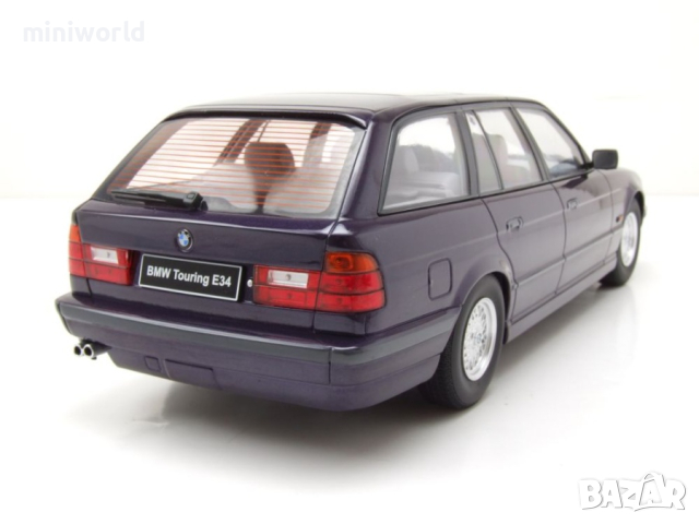 BMW 5er Touring Kombi E34 1996 - мащаб 1:18 на Triple9 моделът е нов в кутия Налични 5 цвята, снимка 13 - Колекции - 44874937