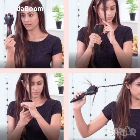 Уред за сплитане на коса T w i s t    S e c r e t , снимка 10 - Аксесоари за коса - 48236718