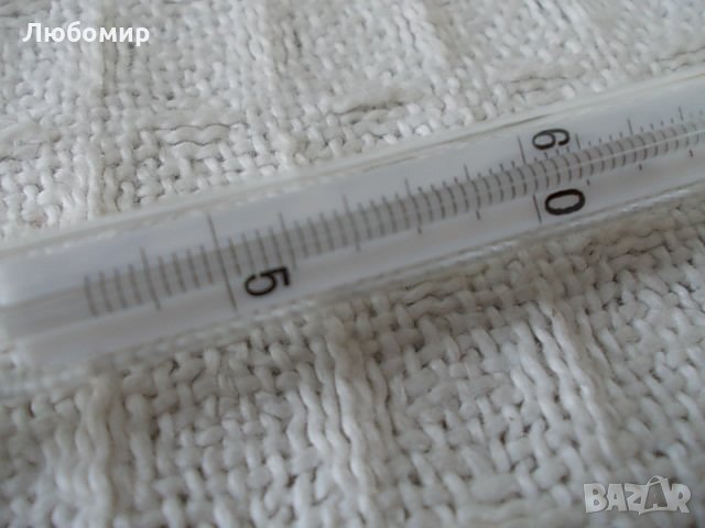 Прецизен термометър от +55 до +100С GDR Germany, снимка 2 - Медицински консумативи - 33301373