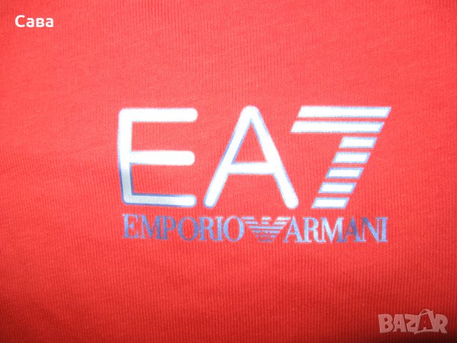 тениски EA7   мъжки,С, снимка 4 - Тениски - 37537371