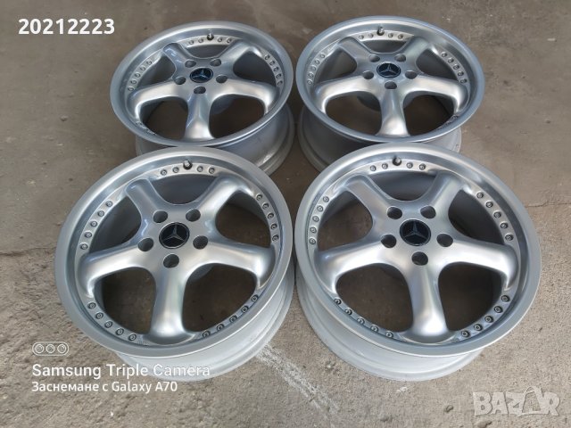 4 броя алуминиеви джанти за Mercedes Benz C-Class 17, снимка 7 - Гуми и джанти - 40832635