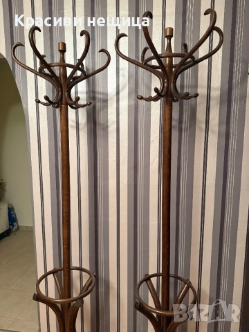 Чифт Виенски закачалки ,,Тонет,,, снимка 8 - Антикварни и старинни предмети - 53057701