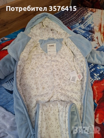 Бебешки космонавт 74 рр, снимка 2 - Комплекти за бебе - 53510094