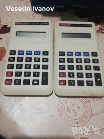Елки Sharp EL-231H,231S и Casio HL812e, снимка 14 - Друга електроника - 35264643