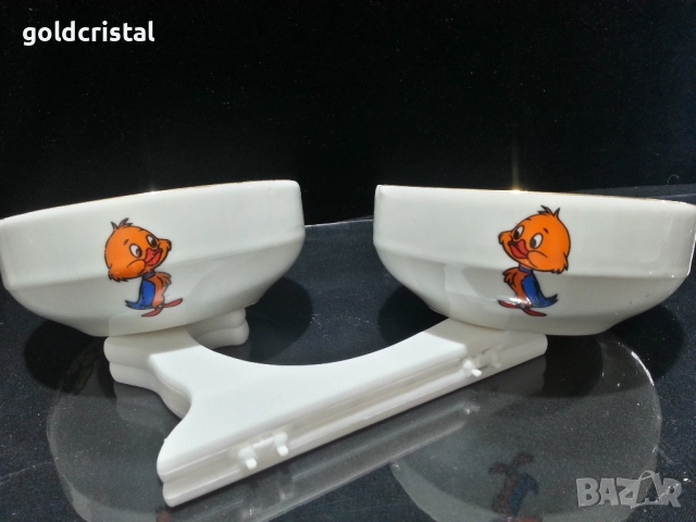 Стар български порцелан Изида купички с детски мотиви , снимка 4 - Антикварни и старинни предмети - 52245579