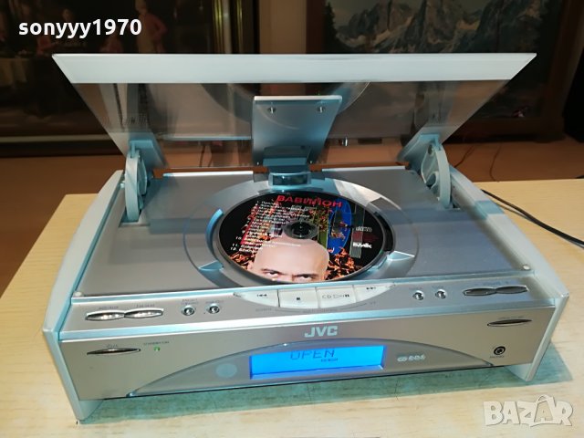 jvc-cd/tuner/amplifier-дизаинерска машина 0707211105, снимка 4 - Ресийвъри, усилватели, смесителни пултове - 33448490
