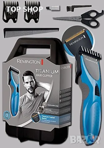 Машинка за подстригване на коса Remington Titanium, (HC335), снимка 4 - Машинки за подстригване - 49157125