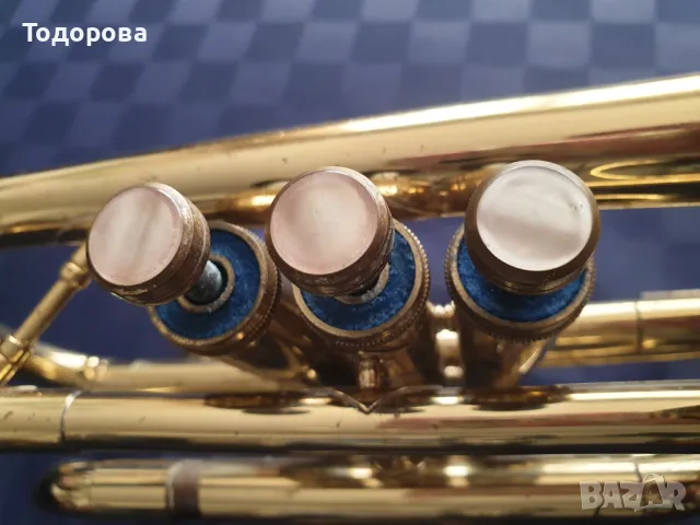 Отличен тромпет Amati Kraslice ACR 201, снимка 4 - Духови инструменти - 50043731