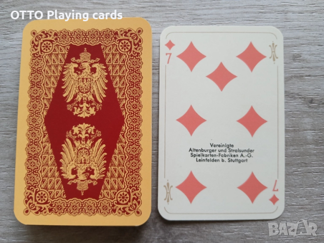 Стари карти за игра, снимка 3 - Карти за игра - 51895621