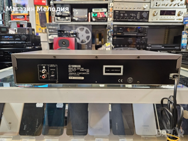 CD Player Yamaha CDX-396 Titan С оригинално дистанционно. В отлично техническо и визуално състояние., снимка 8 - Декове - 52810218