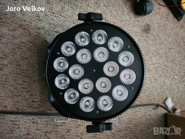 Led par flat 18x18w RGBWA+UV