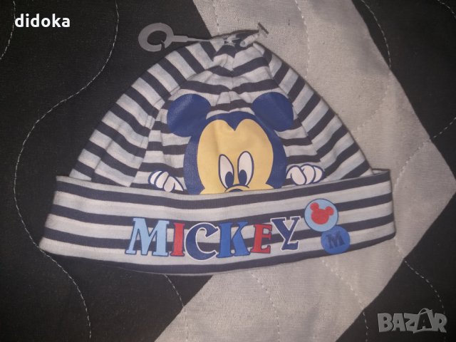 Шапка с мики маус