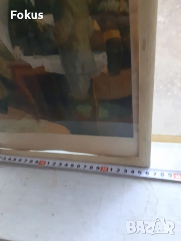 Ленин и Сталин цветна картина снимка Соц, снимка 4 - Антикварни и старинни предмети - 53423218