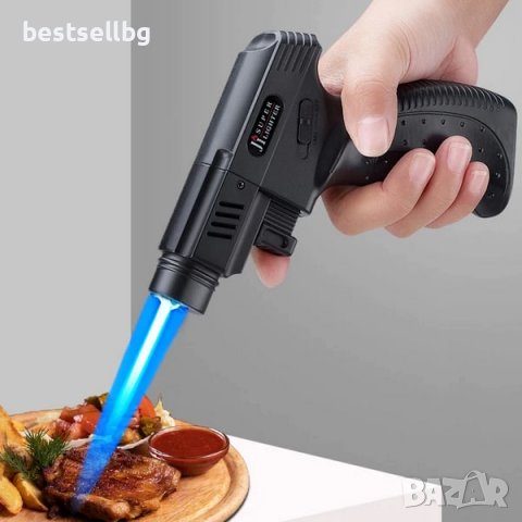 Домашна кухненска горелка газ мини запалка за крем брюле суши барбекю, снимка 2 - Други инструменти - 36727232