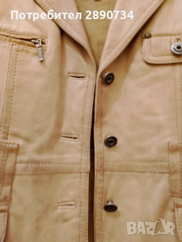 Страхотно кожено яке , снимка 3 - Якета - 53130534