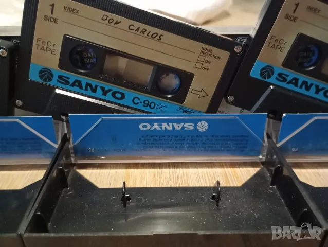 Феро хромни аудио касети Sanyo C-90 FC FeCr fecr, снимка 2 - Аудио касети - 48984828