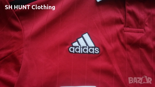 Adidas MANCHESTER UNITED Kids Footbal T-Shirt Размер 9-10 г / 140 см детска футболна тениска 19-68, снимка 5 - Детски тениски и потници - 53302409