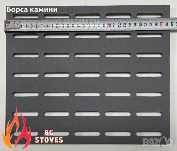 Чугунена скара 270 / 315 мм, снимка 2 - Камини - 43940298