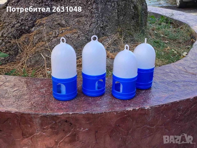 Поилка 1.5 литра за гълъби и птици , снимка 3 - Гълъби - 40000904