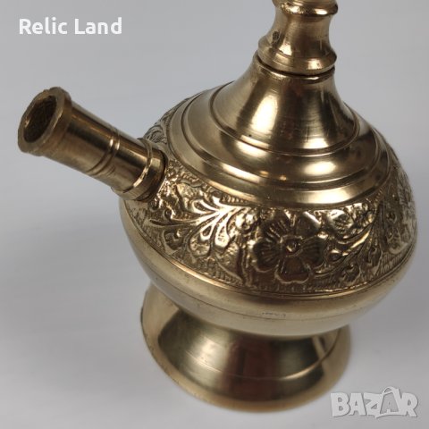 Наргиле месинг, снимка 4 - Антикварни и старинни предмети - 43887368