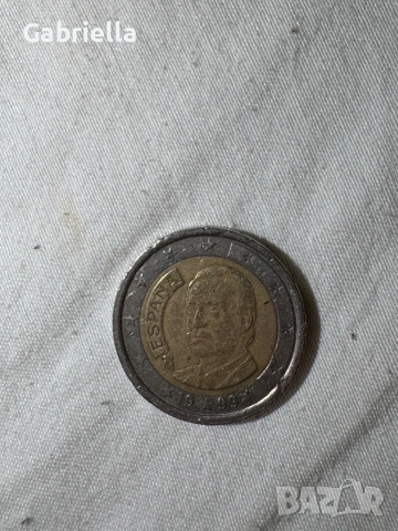 Монета 2 евро Испания 1999