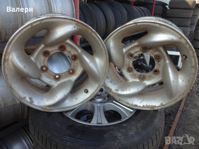 Алуминиеви джанти за Hyundai Galloper или Mitsubishi Pajero , снимка 6 - Гуми и джанти - 53269241