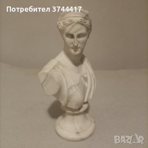 Ръчно изработена Артемида Диана от Версай,скулптора статуя бюст Древногръцка богиня на лова , снимка 3 - Статуетки - 43662665