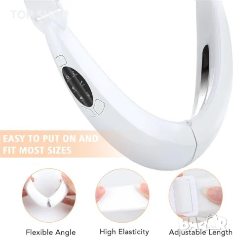 Уред за терапия на лице и двойна брадичка EMS V face beauty meter, снимка 3 - Масажори - 48774375