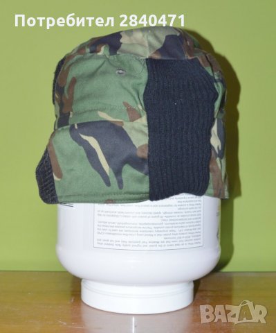 Зимна маскировъчна камуфлажна шапка Бългаска армия, снимка 2 - Екипировка - 32852482