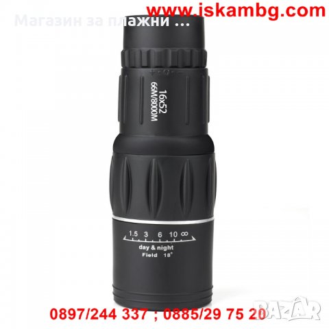 Монокъл Bushnell 16X52 Zoom, снимка 16 - Други стоки за дома - 28470439