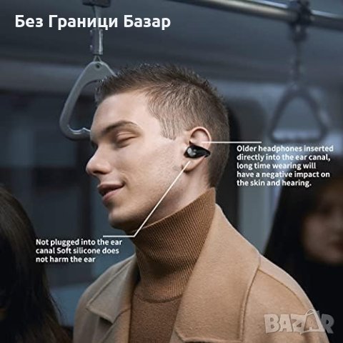 Нови Bluetooth 5.3 Слушалки с Дълъг Живот LED IP7 HiFi Звук, снимка 4 - Слушалки и портативни колонки - 43683456