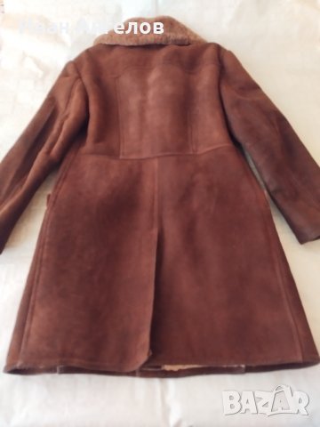 Дълъг зимен мъжки кожух 