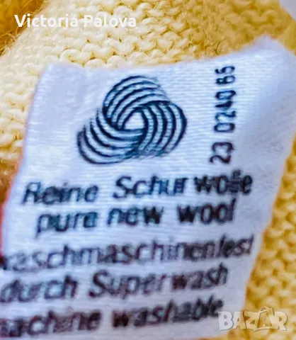 Пуловер/блуза MÄRZ, кръгло деколте, меринос, снимка 5 - Пуловери - 48469826