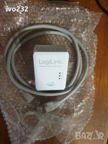 logilink powerline ethernet adapter, снимка 2 - Мрежови адаптери - 36558760