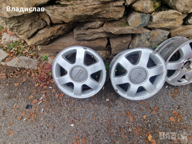 Лети джанти 5х100 Ауди VW, снимка 4 - Гуми и джанти - 52325333