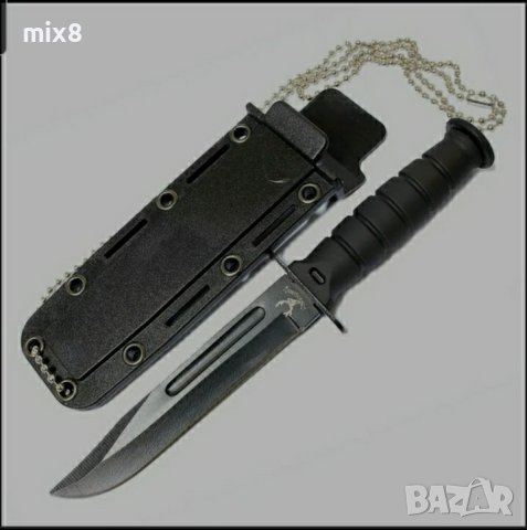 Нож за носене на врат, снимка 2 - Ножове - 43478357