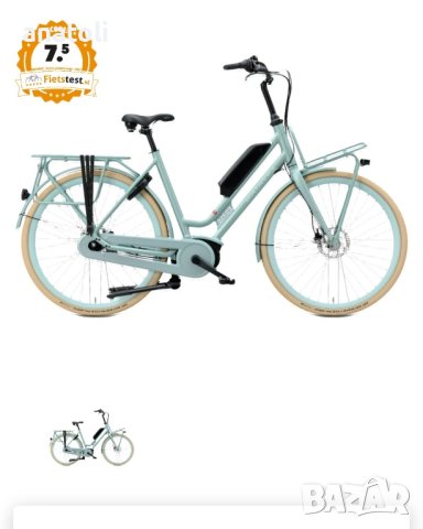 илектрически велосипед Quip E-go Xtra Cargo 2019. от Белгия , снимка 3 - Велосипеди - 43559340