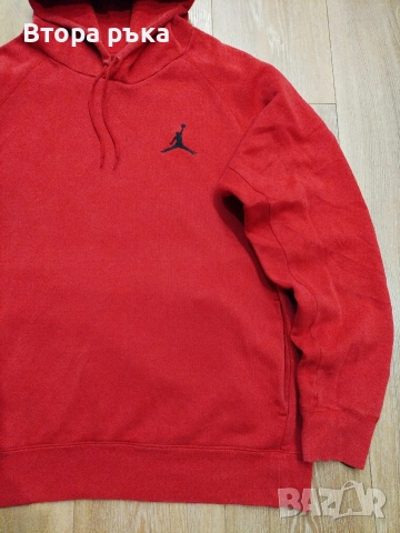 Nike air jordan fleece горнище мъжка оригинален , снимка 3 - Спортни дрехи, екипи - 52695870