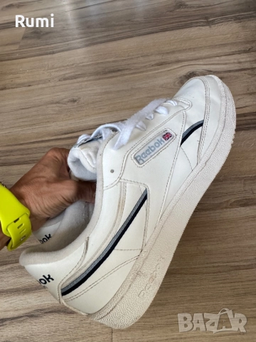 Оригинални кожени мъжки маратонки REEBOK ! 45,5 н, снимка 6 - Маратонки - 51869260