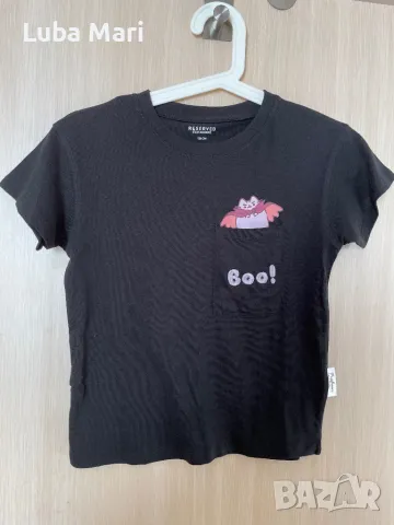 Блузка тениска за Halloween H&M Pusheen, снимка 1