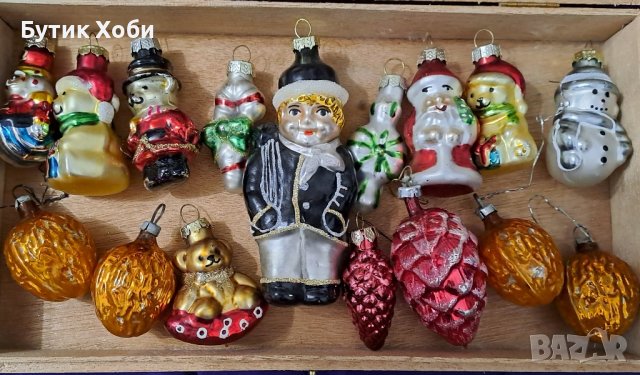 Лот старинни немски играчки за елха, снимка 16 - Антикварни и старинни предмети - 43275159