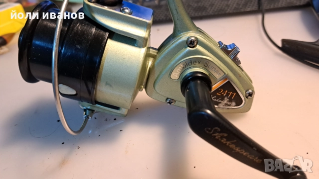 Shakespeare 2711 и 2411-ретро метални макари за дъно, снимка 3 - Макари - 52939407