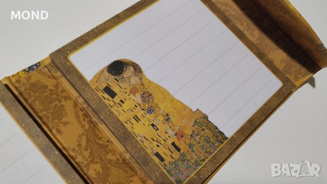 Густав Климт "Целувката" компактно тефтерче, снимка 9 - Други - 52867100