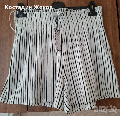 Нови със етикет. Дамски оригинални къси панталонки. PIECES , снимка 3 - Къси панталони и бермуди - 51432399