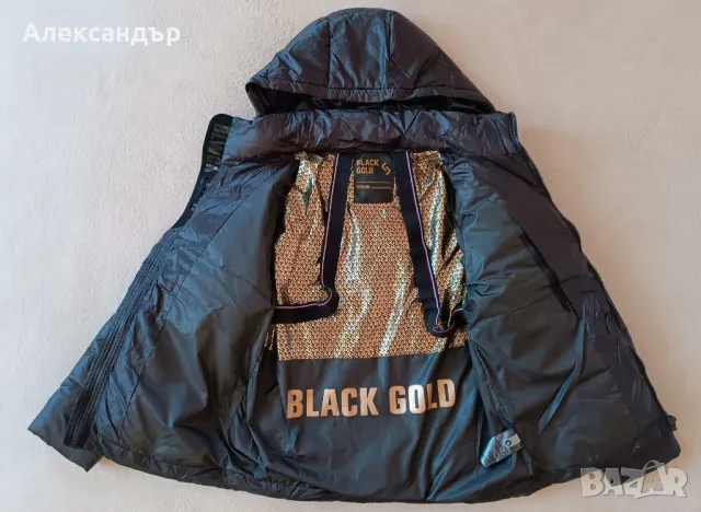 Нова топла пухенка-Black Gold, снимка 2 - Якета - 49391701