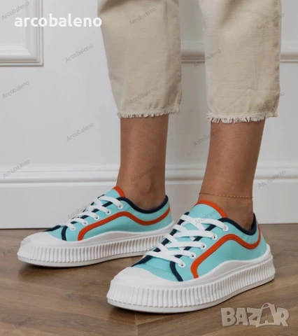 Дамски кецове на платформа Salis, 6цвята , снимка 10 - Кецове - 50969192